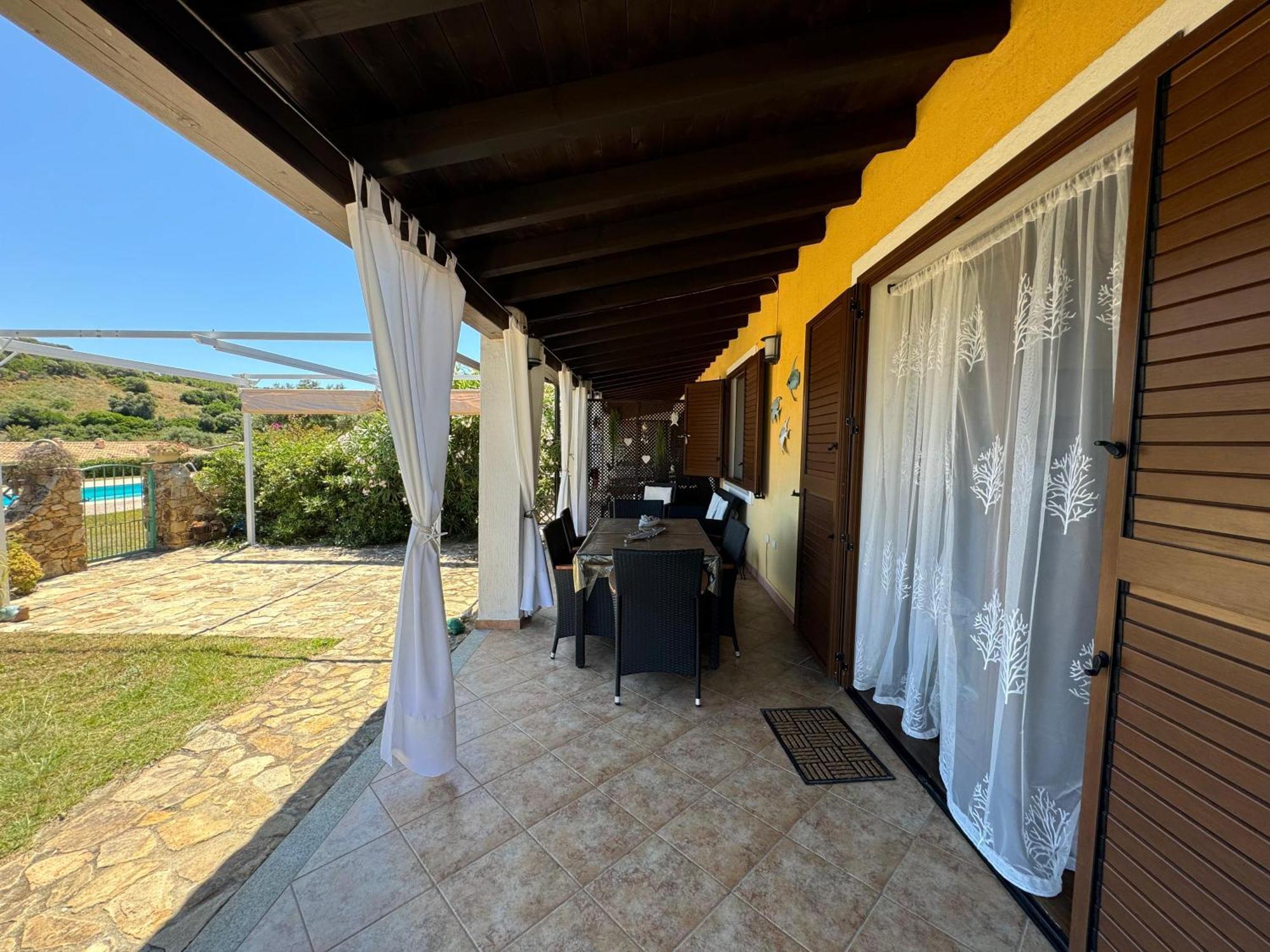 Casa Vacanze Con Piscina E Vista Mare Esclusiva Per Coppie E Famiglie, Relax E Tranquillita 테르테니아 외부 사진
