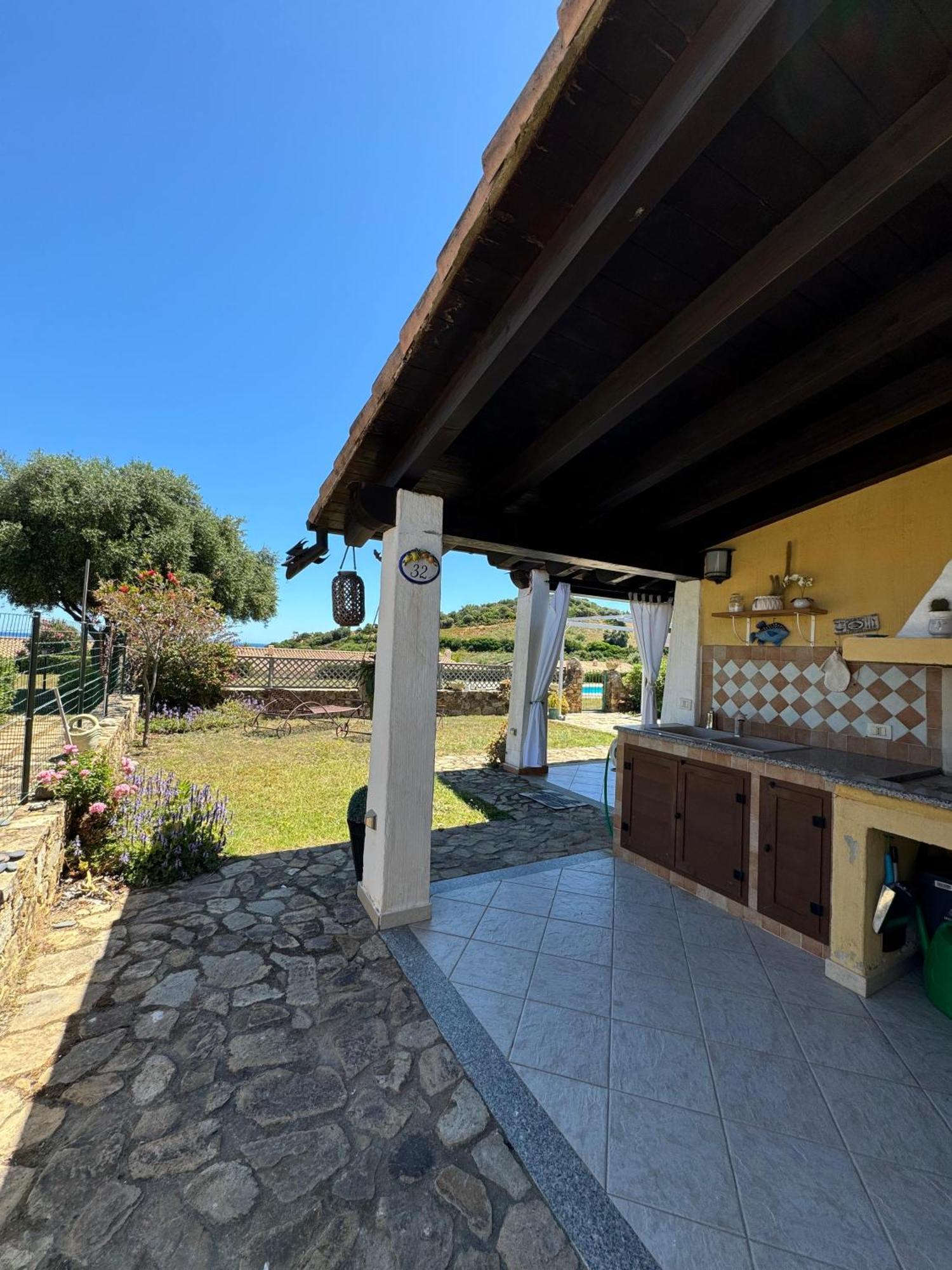 Casa Vacanze Con Piscina E Vista Mare Esclusiva Per Coppie E Famiglie, Relax E Tranquillita 테르테니아 외부 사진